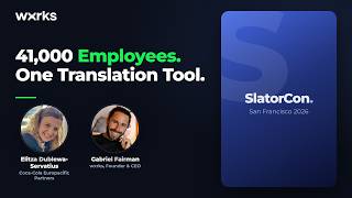 How Coca-Cola Scaled Translation to 41,000 Employees | SlatorCon San F