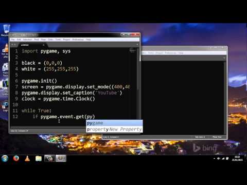 Python Pygame Tutorial Part 1 For Beginners