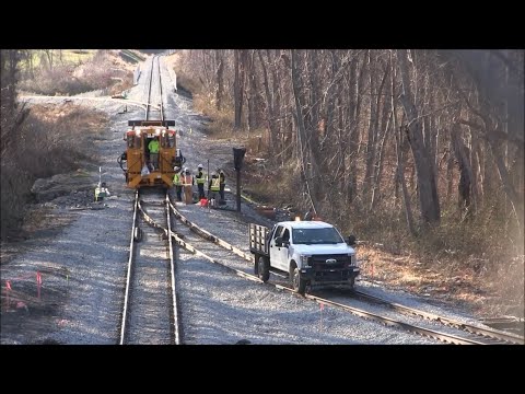 Abandoned sidings rebuild - Freetown, MA - 12/9/2022