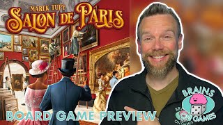 Salon de Paris: A Worker Placement Game About Art World Fame