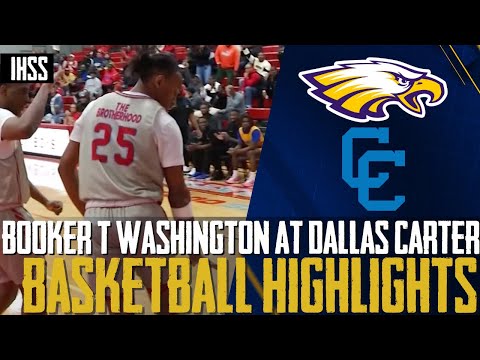 Booker T Washington at Dallas Carter - 2023 Week 20 Basketball Highlights