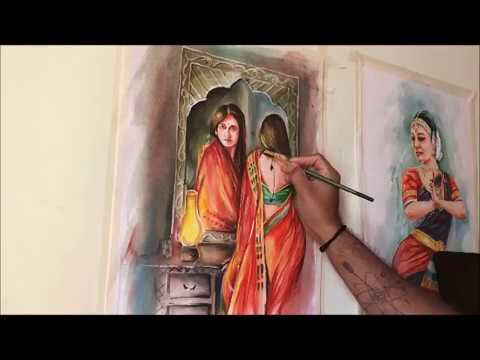 download lagu mp3 mp4 Indian Girl Painting, download lagu Indian Girl Painting gratis, unduh video klip Indian Girl Painting