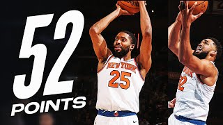 Karl-Anthony Towns - Mikal Bridges - New York Knicks