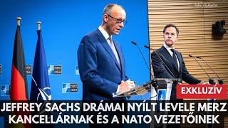 Ne vigye újra háborúba Európát! Jeffrey Sachs drámai nyílt levele Merz kancellárnak