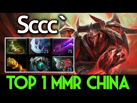 Sccc DOTA 2 [Shadow Fiend] Top 1 MMR China ft. Xiao8