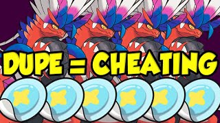 Pokemon Scarlet and Violet Dupe Glitch IS CHEATING - MAJOR BAN RISK For Cloning In Pokemon Scarlet! by Verlisify