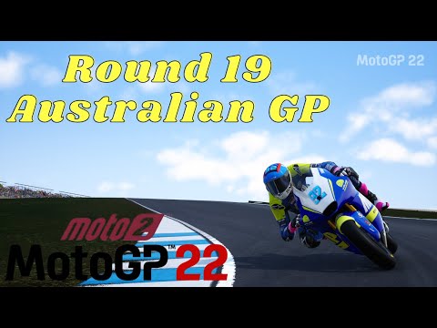 MotoGP 22 PS5 Gameplay | Career Mode Walkthrough Part 40, Moto2 Round 19 Australian GP