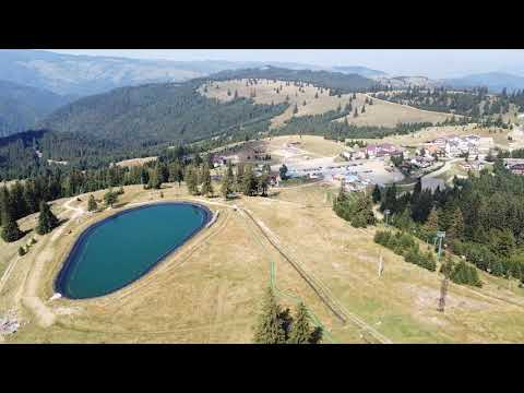 Arena Platoș Păltiniș, Mountain Resort during Summer Time, Panoramic Overview