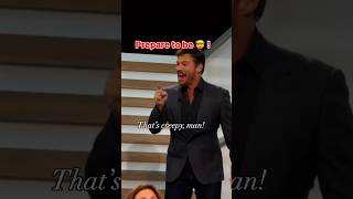 Fire, a guitar pick and FREAKING OUT Harry Connick Jr 🔥 🎸 🤯 #magic #reaction