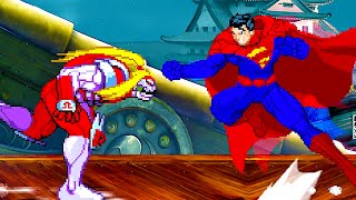 SUPERMAN vs OMEGA RED - Amazing SHOCKING Exciting Fight!