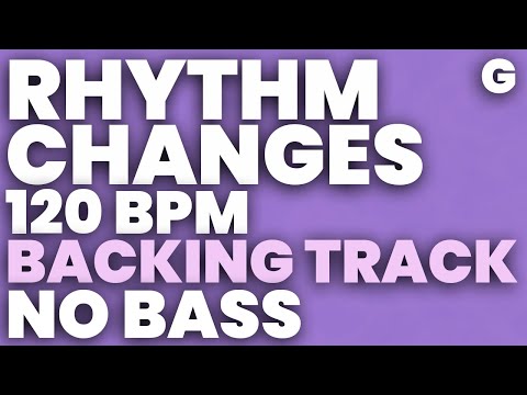 Rhythm Changes G Backing Track Swing 120 bpm - NO BASS