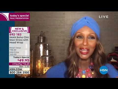 HSN | IMAN Global Chic Fashions 05.17.2020 - 10 PM
