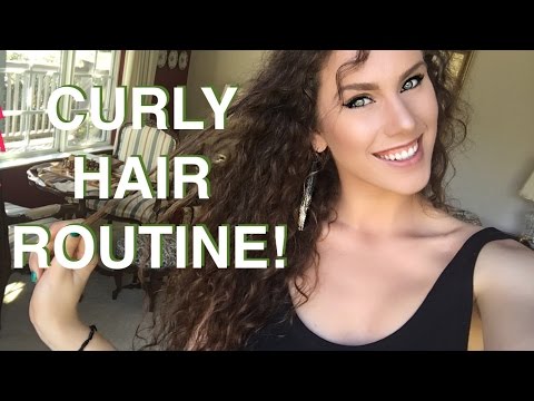 My Mermaid Curly Hair Care Routine! | Cassandra Bankson Video