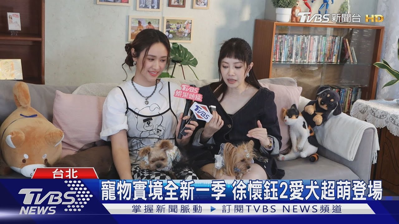 《萌寵明星粗乃玩》第五季開播!徐懷鈺愛犬現身 合體Sandy大談吳宗憲