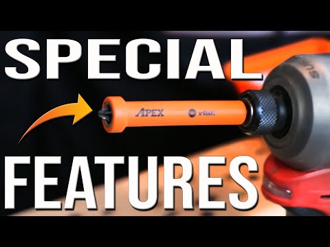 APEX Driver Bits Set Has Special And Unique Features