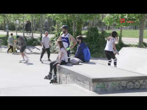 El Skatepark de Madrid Río por Miguel Aprile