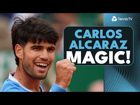 Carlos Alcaraz Points You Wouldn't Believe Unless They Were Filmed 🤯✨
