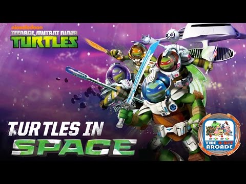 Teenage Mutant Ninja Turtles: Turtles In Space - Complete Space Missions (Gameplay) Video