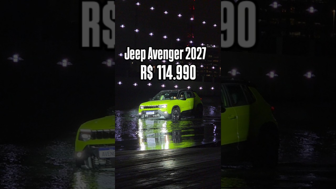 Jeep Avenger com preço arrasador 🔥