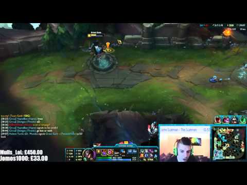 [Gross Gore]  Clutch Escape using FOW | League of Legends