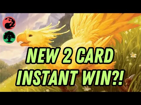 New 2 Card Combo Puts All Lands into Play and Deals 20+ Damage! MTG Final Fantasy Standard MTG Arena