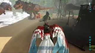 ARK(PS4版)　ラグナロク島で共同メンバー生活！