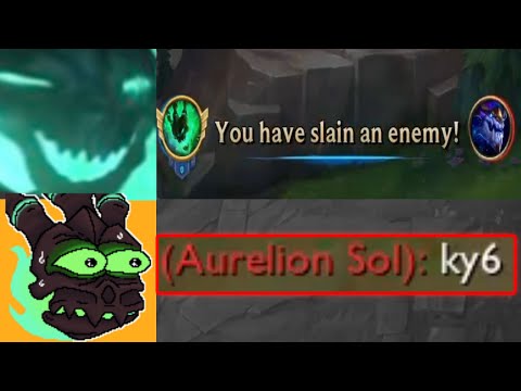 He Wasn't Happy Against Thresh Top... - AD Thresh vs Aurelion Sol - League of Legends Off Meta