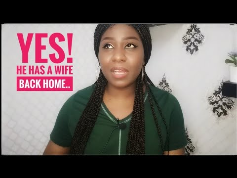 How to know your Nigerian man may already be married back home #Nigerianman #Africanmen