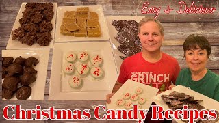 MAKING EASY AND DELICIOUS CANDY RECIPES FOR CHRISTMAS | MAKE HOMEMADE CHRISTMAS CANDY WITH US