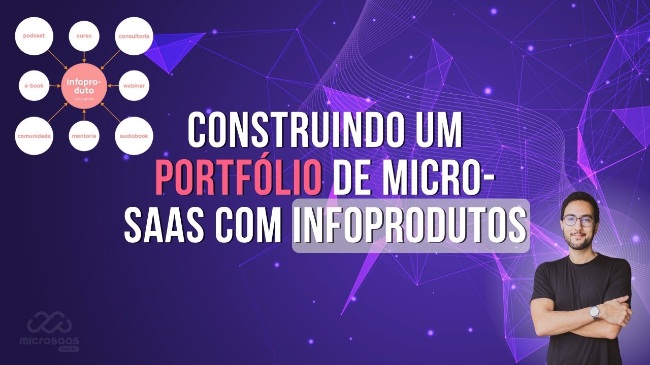 Construindo um portfólio de Micro-SaaS com infoprodutos