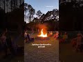 The ideal way to start a bonfire 🔥