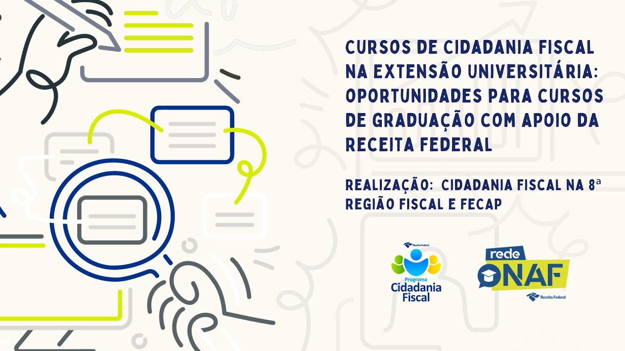 Cursos de Cidadania Fiscal na Extensão Universitária: ideias com apoio da Receita Federal