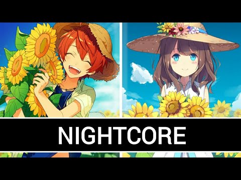 Nightcore - Sunflower X Here With Me ( Mashup )