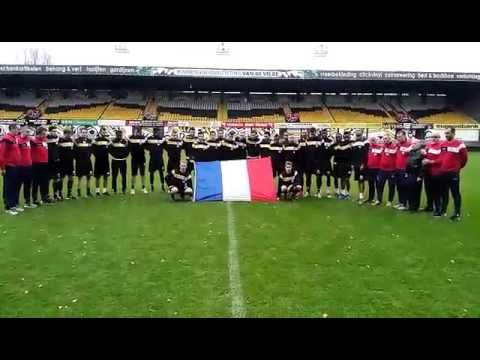 Sporting Lokeren houdt één minuut stilte