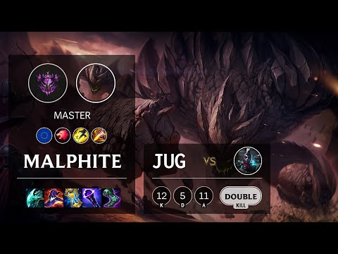 Malphite Jungle vs Ekko - EUW Master Patch 11.17