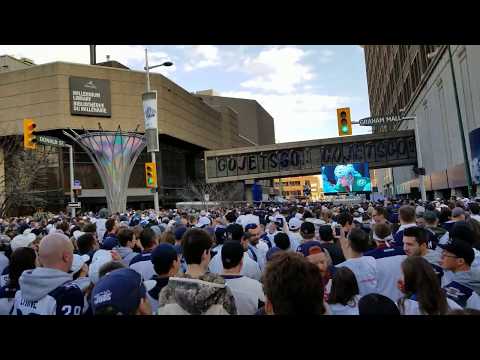 Winnipeg Jets Street Party 360 - Game 5 (04/20/18)