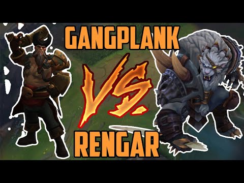 Diamond 1 Gangplank Laning Against Rengar [Learning 5/5]