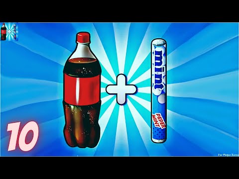Drop And Explode: Soda Geyser - Coca cola and mint Android And iOS Gameplay | Walkthrough Part 10