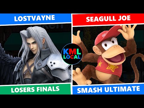 KMLocal 15: Losers Finals - Lostvayne (Sephiroth, Wolf) Vs. Seagull Joe (Diddy Kong) SSBU