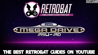 Retrobat ☆ MSU Mega Drive Setup Guide #retrobat #megadrive #emulator