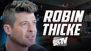 Robin Thicke Chats About Back Together - Nicki Minaj - Rashida Jones - Gretzky - Interview BigBoyTV