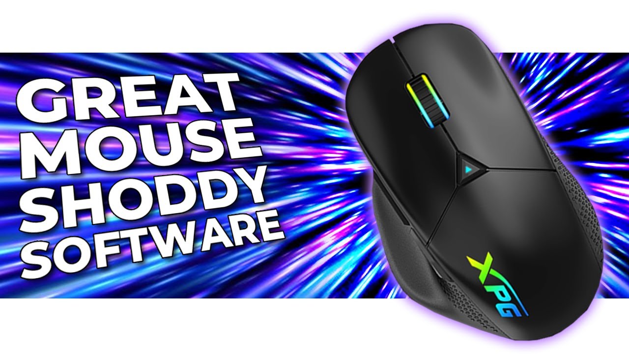 XPG Alpha Wireless Gaming Mouse Review