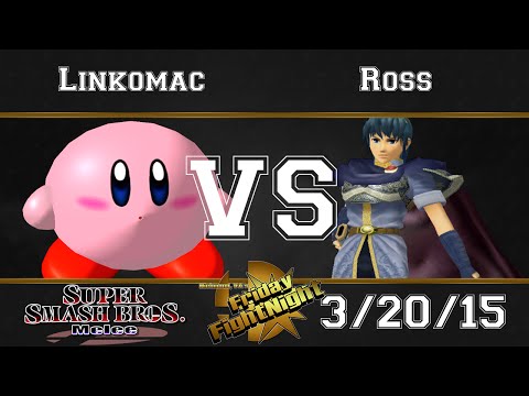 Friday FightNight - Linkomac vs Ross - SSBM Losers Bracket - Melee