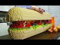 Lego Sandwich Lego In Real Life 9 Stop Motion Cooking ASMR