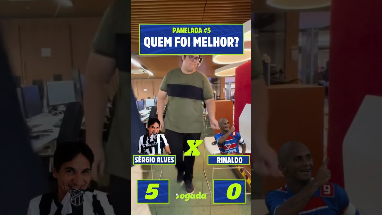 Imagem da notícia Panelada #5 - Quem foi melhor: Sérgio Alves ou Rinaldo? 