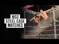 MSG Steel Cage Matches Cena Vs Rollins Savage Vs Warrior And More