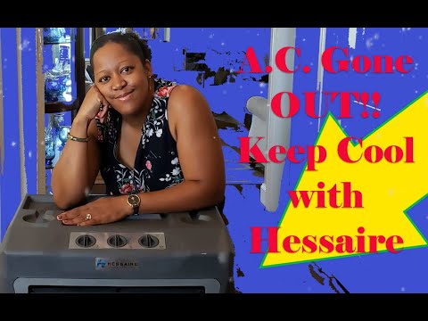 Hessaire Evaporative Cooler - Long-Term User Review. Model# MC37V