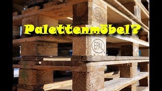 Warum du lieber keine Palettenmöbel bauen solltest