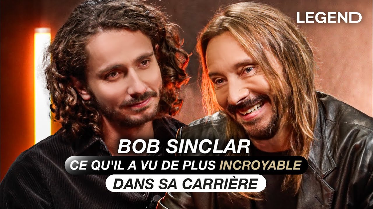 BOB SINCLAR : CE QU'IL A VU DE PLUS INCROYABLE DANS SA CARRIÈRE (MANOIR PLAYBOY, DR0GUE, DÉPENSES)