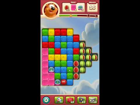 Toon Blast Level 2971 - NO BOOSTERS 🐻🐺🐱 | SKILLGAMING ✔️